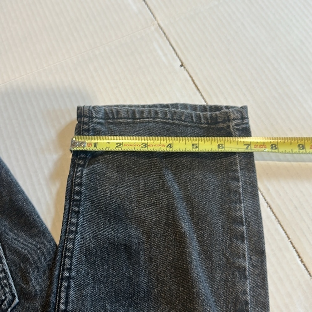 Levi’s 511 charcoal dark grey Men's Jeans w multiple pockets zipper front 36x30 - Picture 6 of 10